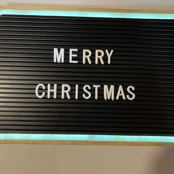 Light up letter board with letters - Picture 7 of 7